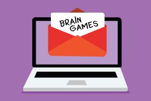 Brain games on the computer