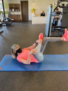 Patsi Krakoff stretching hip flexors
